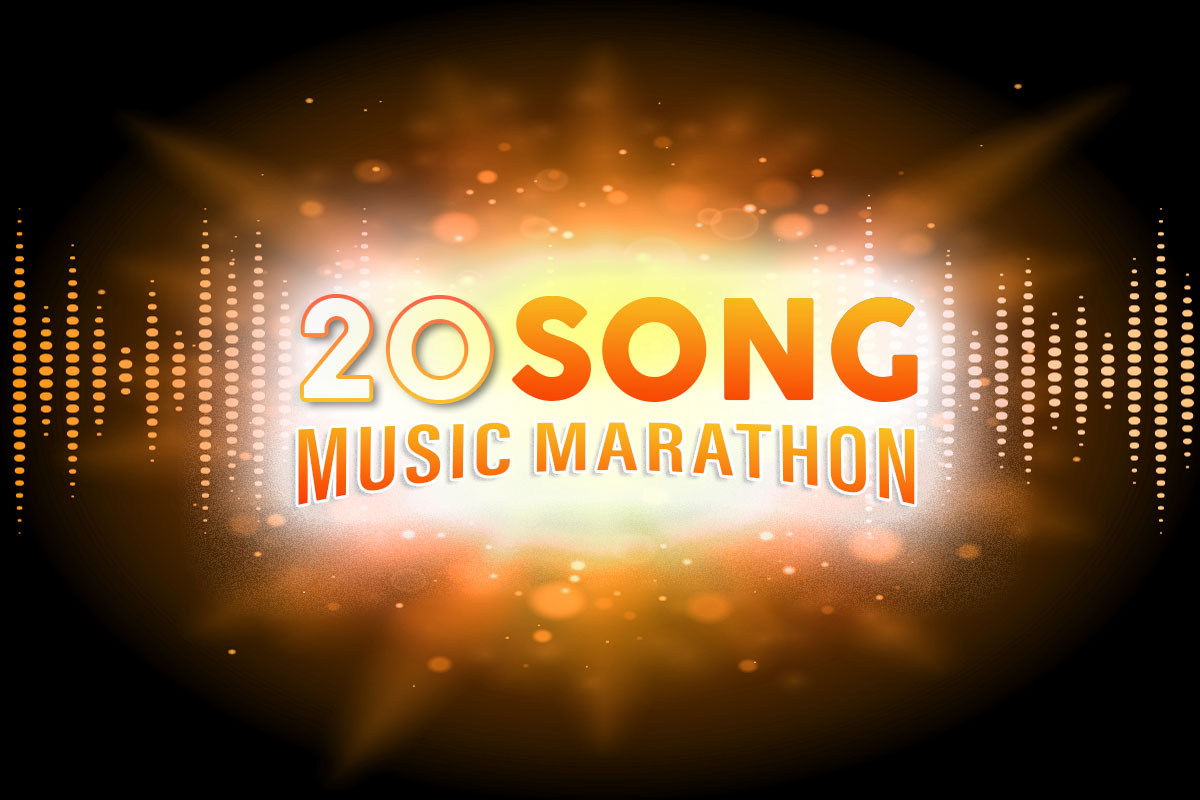 20 Song Music Marathon