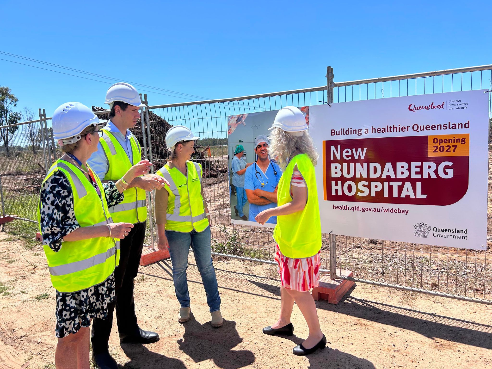 Early works start at New Bundaberg Hospital Hitz 939