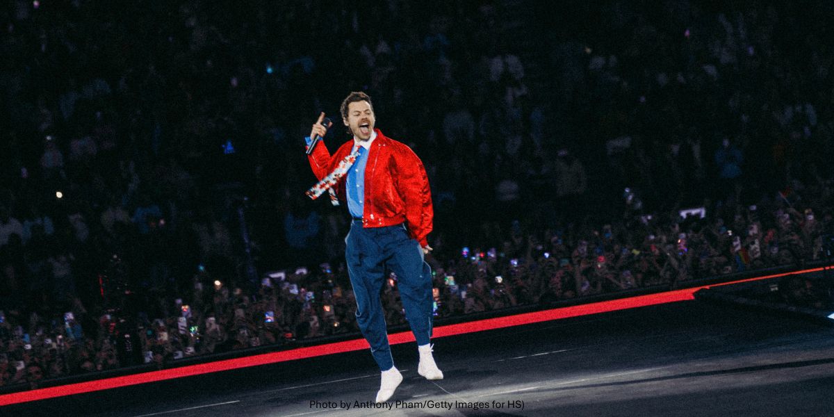 Has Harry Styles pulled off the best live recovery of the year